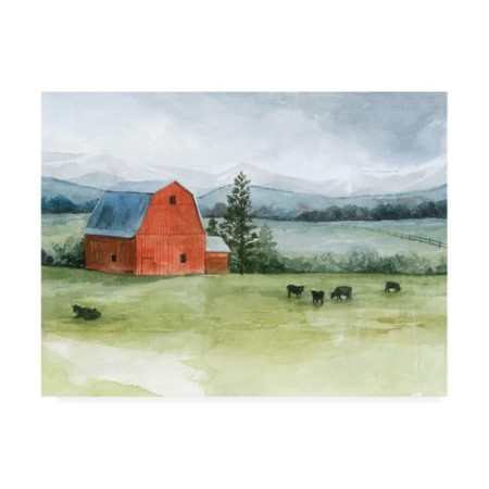 Grace Popp 'Valley Herd Ii' Canvas Art,18x24